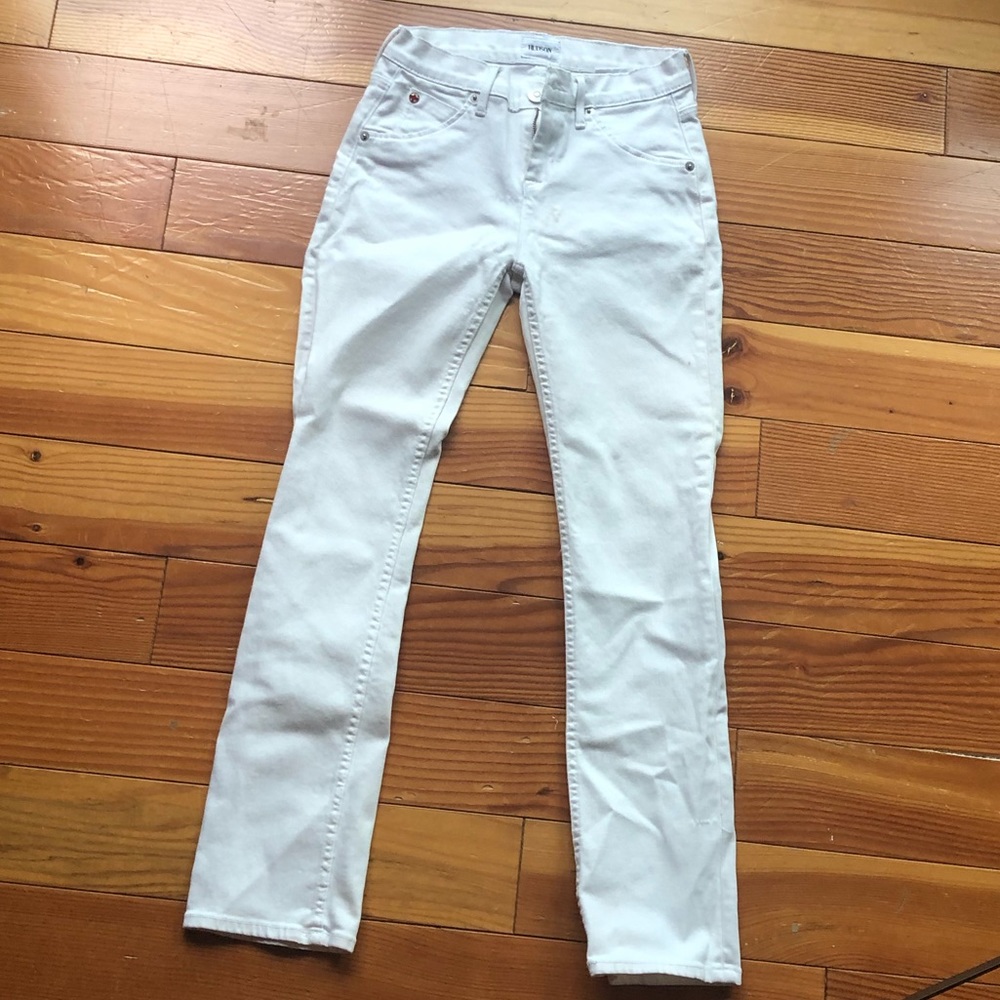 Hudson skinny jeans, white